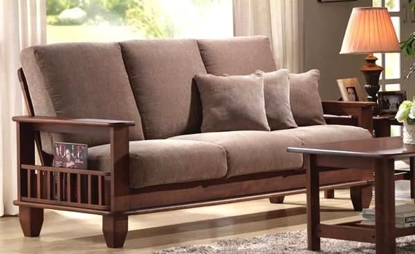 Wooden Sofa Set 01