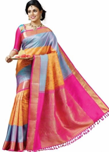 Kanchipuram Pure Silk Saree 01