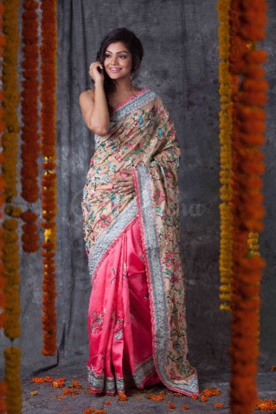 Dupion Silk Saree 01
