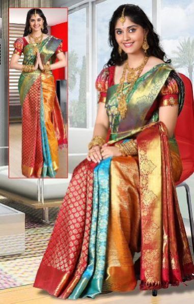 Kanchipuram Wedding Silk Saree 05