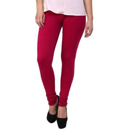 Plain Cotton Lycra Leggings 17