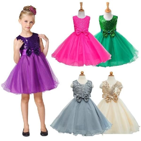 Girls Party Wear Frock 02