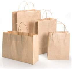Brown Paper Shopping Bag 02