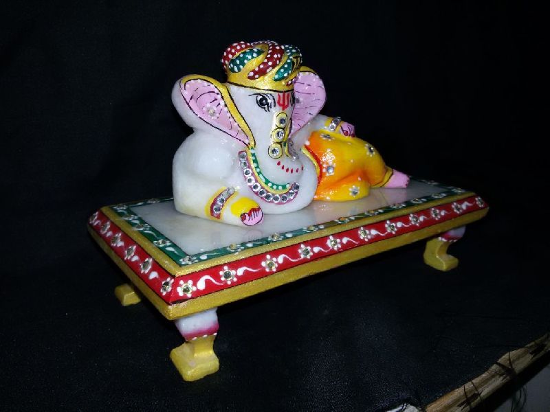 Marble Ganesha Statue 01