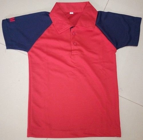 School Plain Polo T-Shirt 02