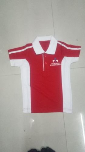 School Plain Polo T-Shirt 05