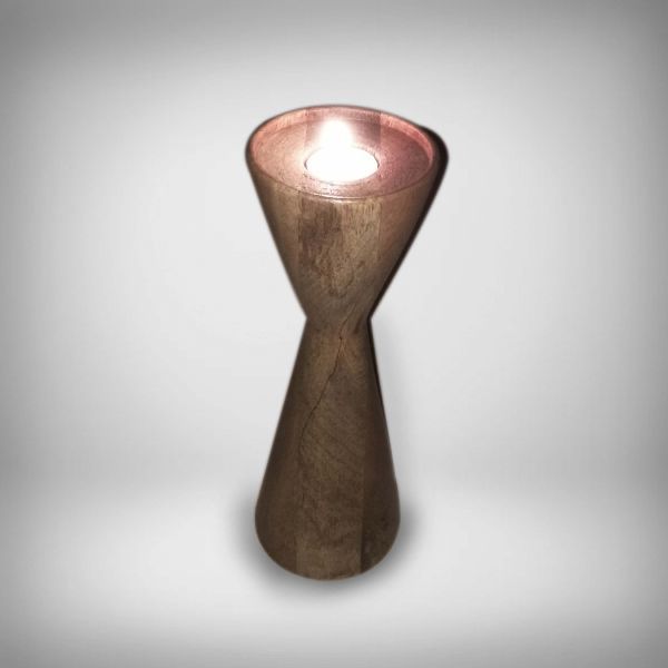 Wooden Candle Holders 07