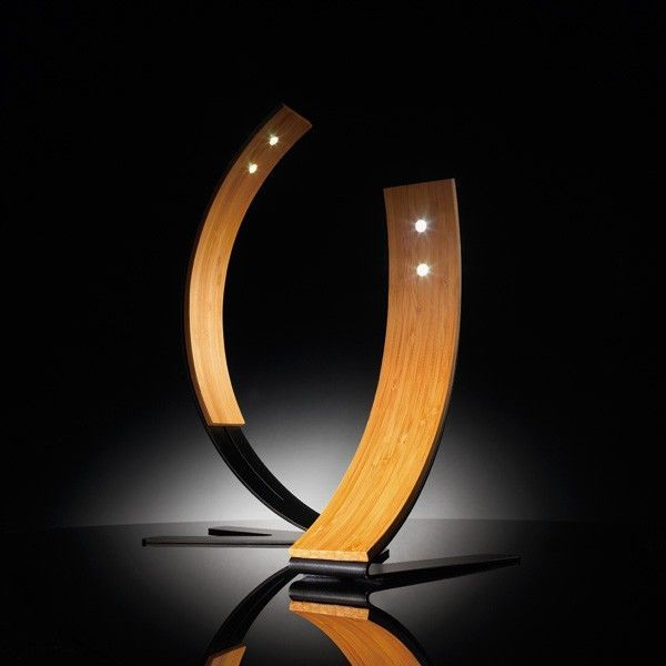 Wooden LED Lamp 02