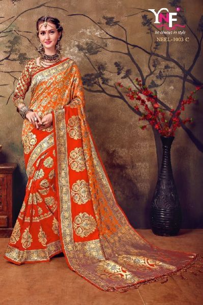 Neelambari 1003 C Kanjeevaram Art Silk Saree