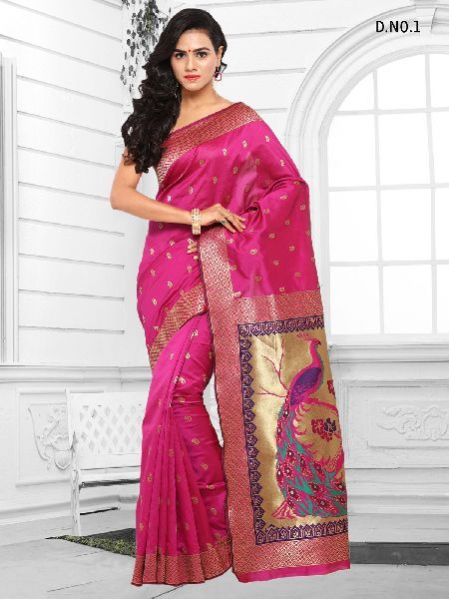 Nigeriya 01 Kanjeevaram Art Silk Saree