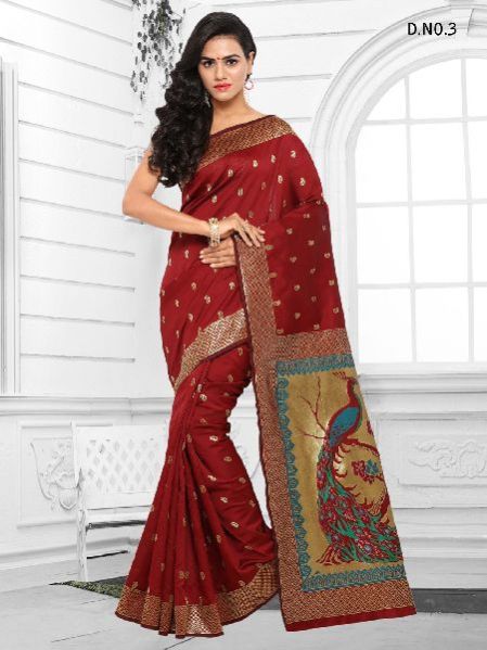 Nigeriya 03 Kanjeevaram Art Silk Saree