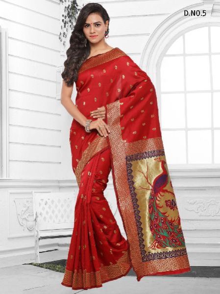 Nigeriya 05 Kanjeevaram Art Silk Saree