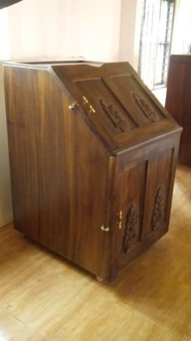 Wooden Sitting Steam Bath Box 01