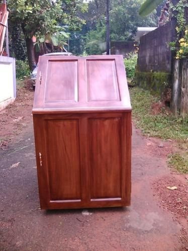 Wooden Sitting Steam Bath Box 02