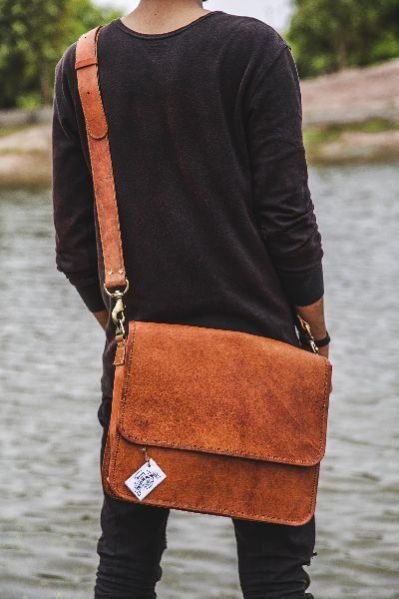 Leather Laptop Bag 03