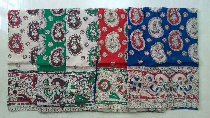 Kalamkari Silk Saree 03