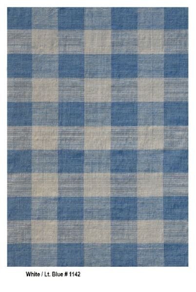 1142 Check Handloom Durries