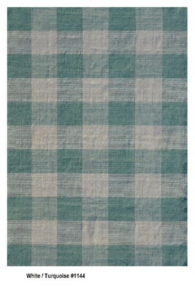 1144 Check Handloom Durries