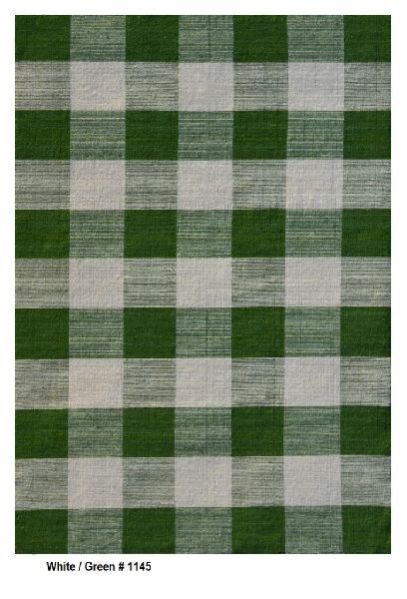 1145 Check Handloom Durries