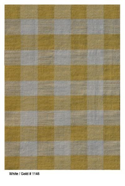 1146 Check Handloom Durries