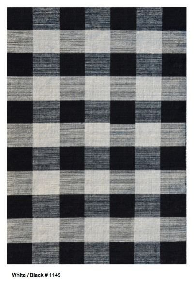 1149 Check Handloom Durries