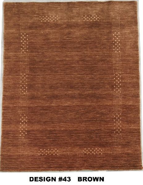 43 Brown 100% Wool Handloom Lori