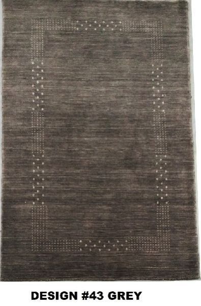 43 Grey 100% Wool Handloom Lori
