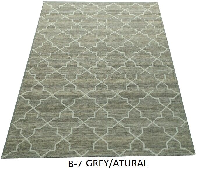 B-7 100% Wool Hand Woven Durries