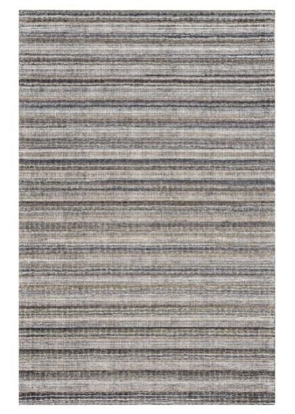 Charcoal Wool and Viscose Mix Material Handloom Carpet