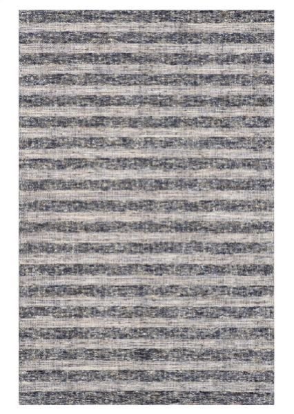 Grey Wool and Viscose Mix Material Handloom Carpet