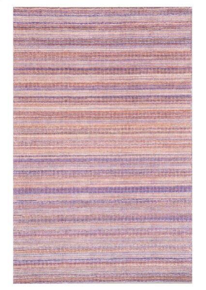 Purple Wool and Viscose Mix Material Handloom Carpet