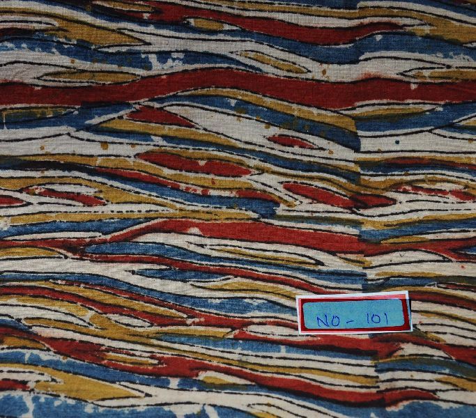 101 Printed Kalamkari Fabric