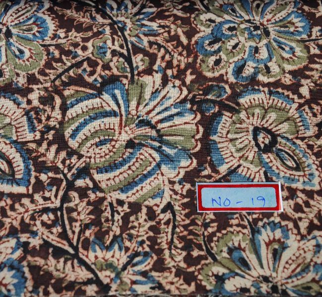 19 Printed Kalamkari Fabric
