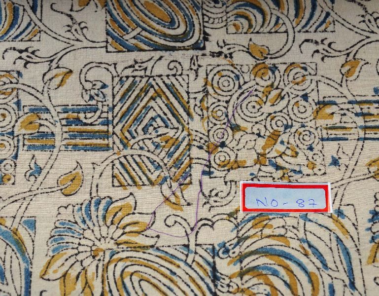 87 Printed Kalamkari Fabric