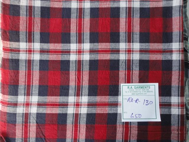 Yarn Dyed Check Fabric 08