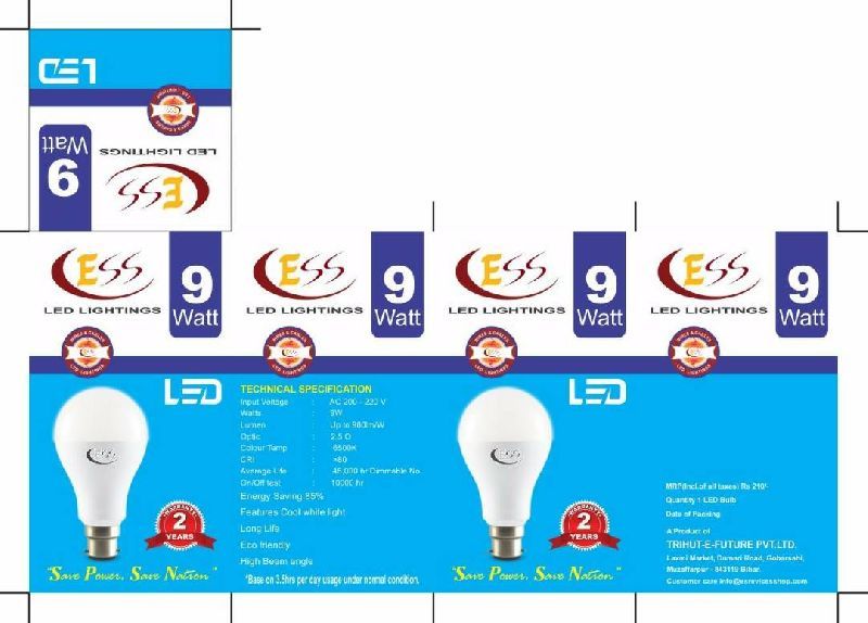 9 Watt LED Bulb 03