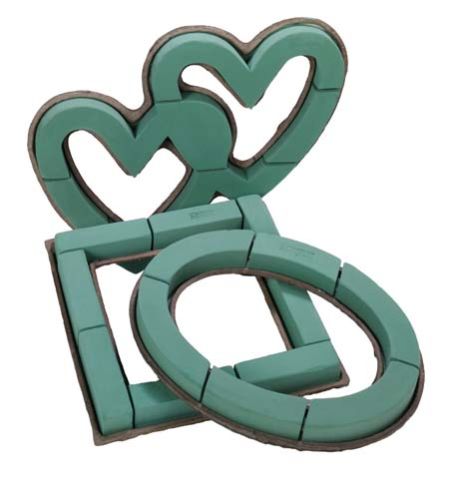 Mache Backed Shaped Floral Foam 01