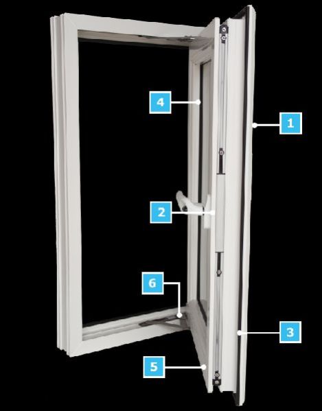 UPVC Casement Window 04
