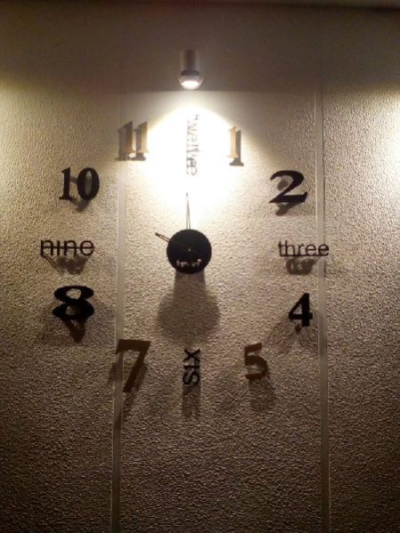 Black Designer Wall Clock
