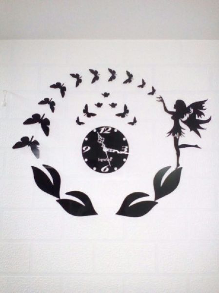 Black Designer Wall Clock