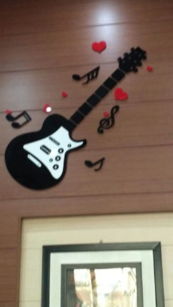 Black & Red Wall Clock