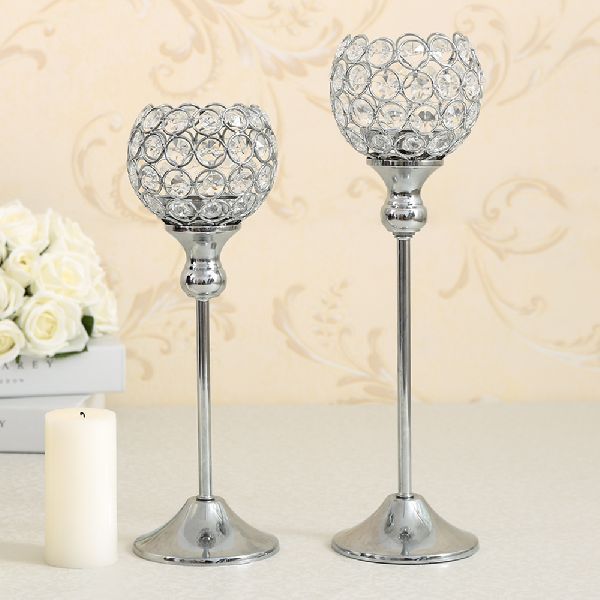 Candle Crystal Holder