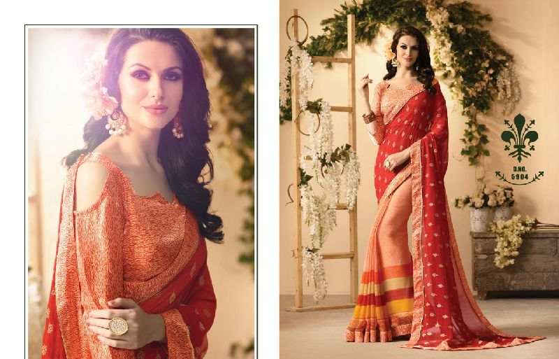 Designer Georgette Saree