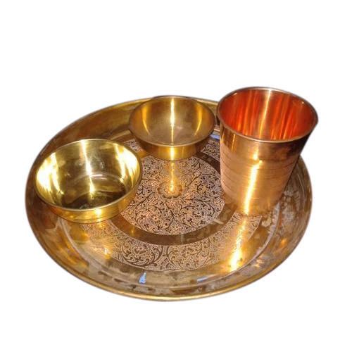 Brass Dinner Thali
