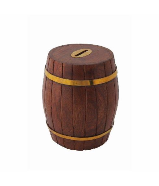 Wooden Money Bank 04