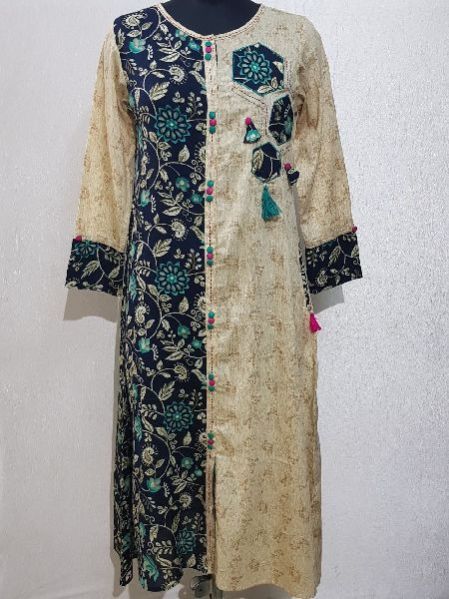 Embroidered Cotton Kurti 01