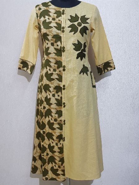 Embroidered Cotton Kurti 02