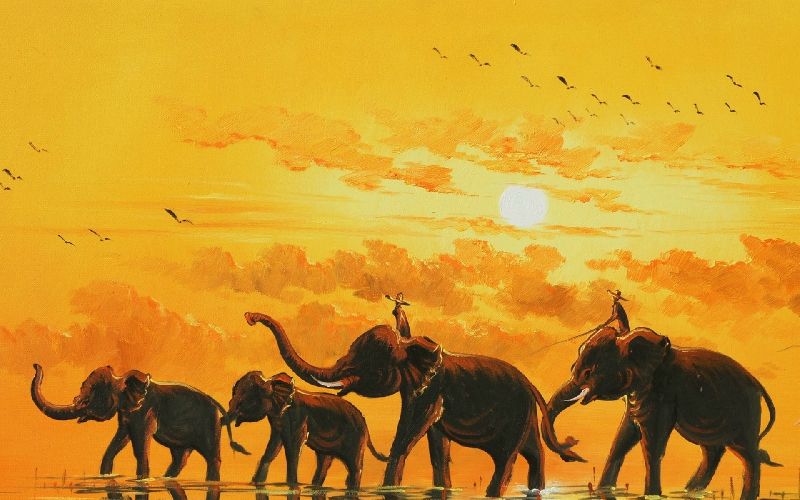 Canvas Paintings Printing Service 12