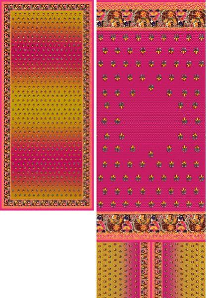 FT-K02 Printed Suit Material