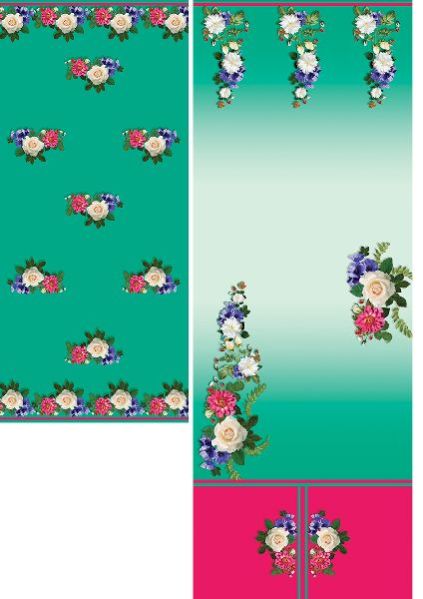 FT-K05 Printed Suit Material